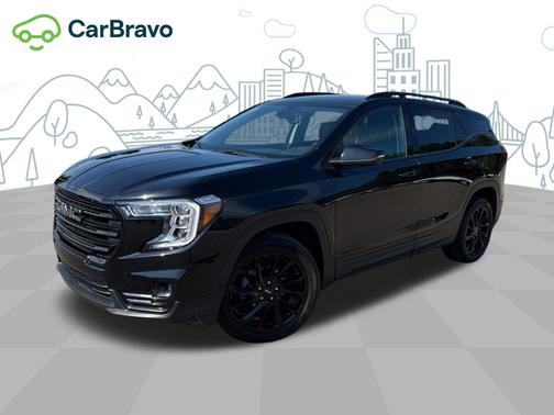 Ebony Twilight Metallic 2023 GMC Terrain SLT