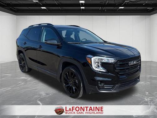 Ebony Twilight Metallic 2023 GMC Terrain SLT