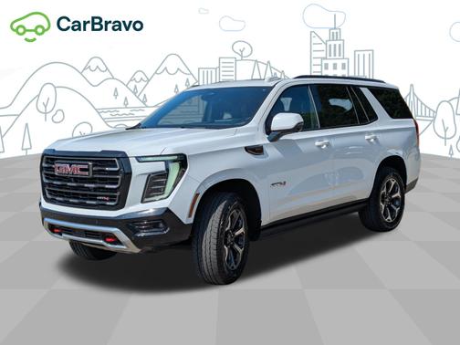 Summit White 2025 GMC Yukon AT4 Ultimate