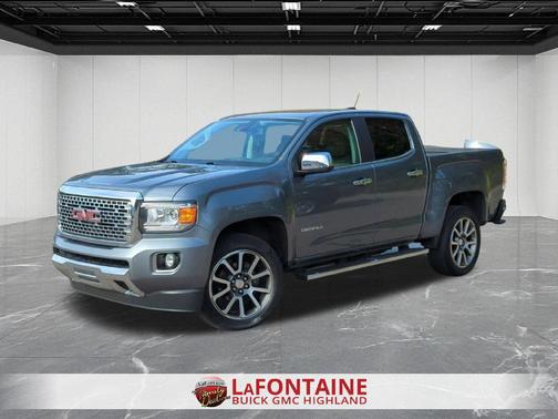 Satin Steel Metallic 2020 GMC Canyon Denali
