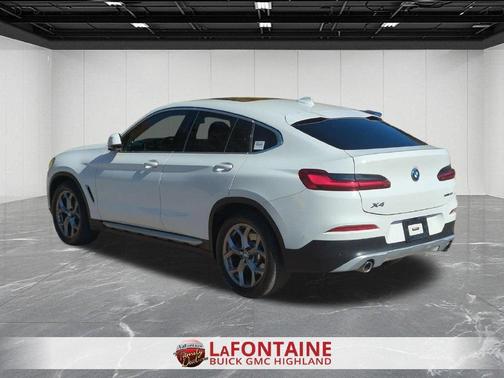 Alpine White 2021 BMW X4 xDrive30i