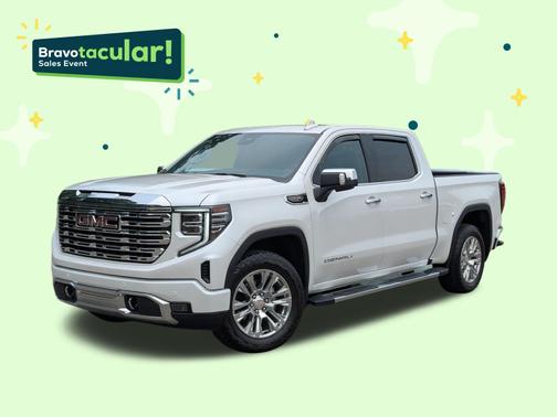 White Frost Tricoat 2024 GMC Sierra 1500 Denali