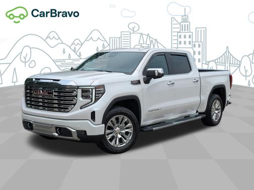 White Frost Tricoat 2024 GMC Sierra 1500 Denali