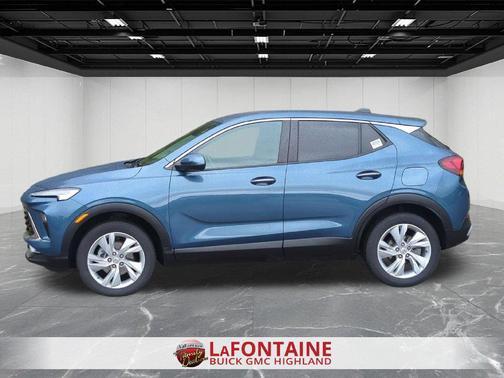 Ocean Blue Metallic 2024 Buick Encore GX Preferred