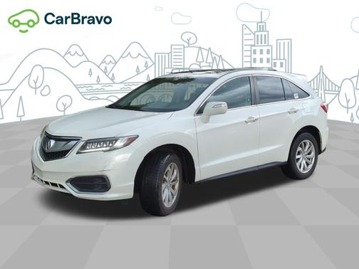 White Diamond Pearl 2017 Acura RDX w/Technology Package