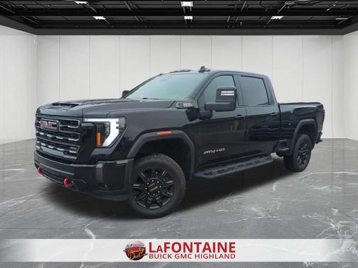 Onyx Black 2024 GMC Sierra 2500 AT4
