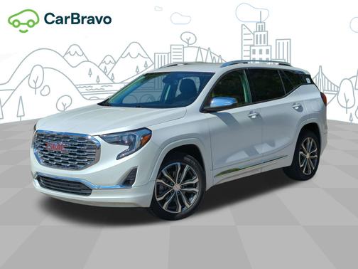 White Frost Tricoat 2020 GMC Terrain Denali