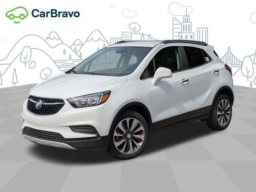 Summit White 2022 Buick Encore Preferred