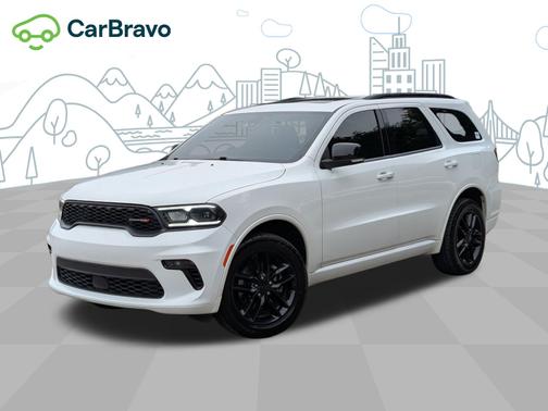White Knuckle Clearcoat 2023 Dodge Durango GT Plus AWD
