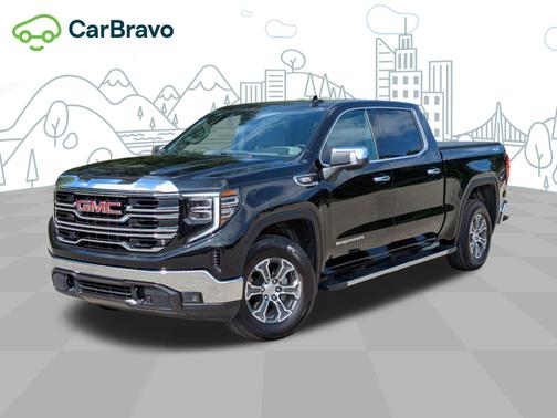 Onyx Black 2023 GMC Sierra 1500 SLT