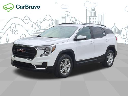 Summit White 2023 GMC Terrain SLE