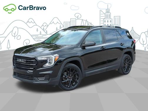 Ebony Twilight Metallic 2023 GMC Terrain SLE