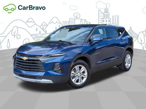 Blue Glow Metallic 2022 Chevrolet Blazer LT