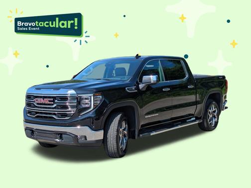 Onyx Black 2022 GMC Sierra 1500 SLT