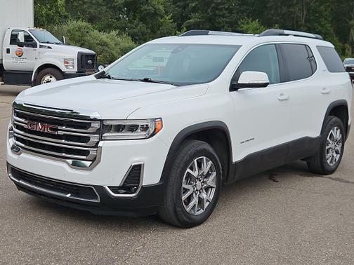 Summit White 2021 GMC Acadia SLT