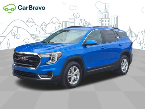 Riptide Metallic 2024 GMC Terrain SLE