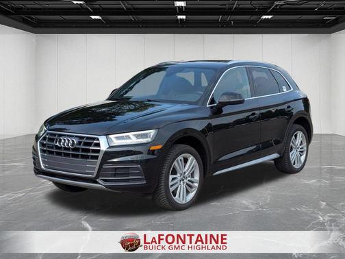 Black 2018 Audi Q5 2.0T Tech Premium