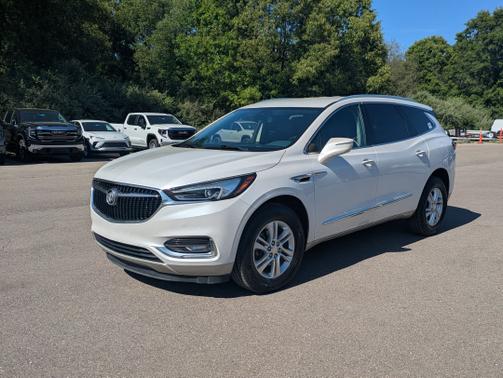 White Frost Tricoat 2020 Buick Enclave Premium
