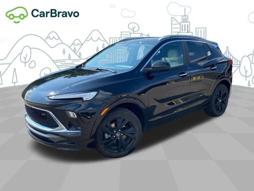 Ebony Twilight Metallic 2024 Buick Encore GX Sport Touring