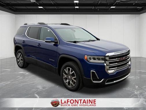 Ultra Blue Metallic 2023 GMC Acadia SLE