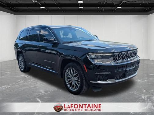 Baltic Grey Metallic 2021 Jeep Grand Cherokee L Summit