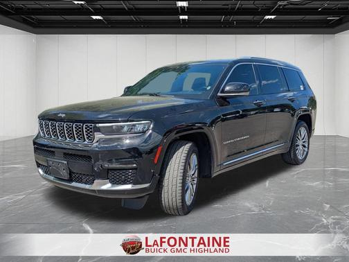 Baltic Grey Metallic 2021 Jeep Grand Cherokee L Summit