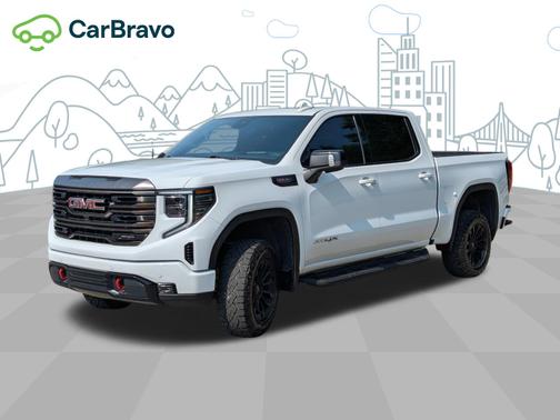 Summit White 2022 GMC Sierra 1500 AT4X