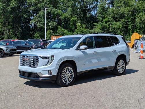 Glacier White Tricoat 2026 GMC Acadia Denali