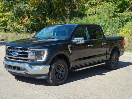 Agate Black Metallic 2021 Ford F-150 LARIAT