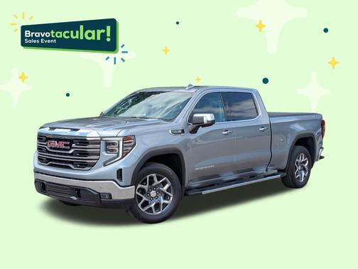 Sterling Metallic 2024 GMC Sierra 1500 SLT