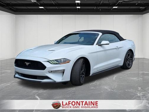 Oxford White 2019 Ford Mustang EcoBoost Premium
