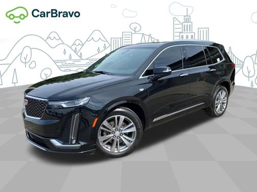 Stellar Black Metallic 2021 Cadillac XT6 Premium Luxury