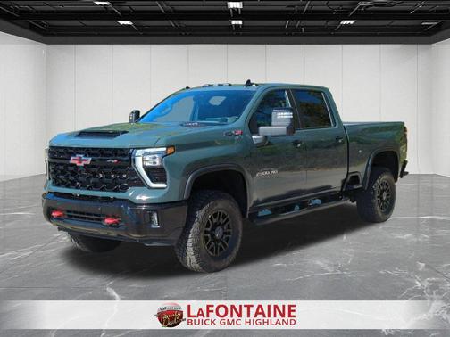 Cypress Gray 2025 Chevrolet Silverado 2500 4WD Crew Cab Standard Bed ZR2