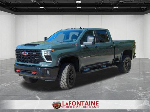 Cypress Gray 2025 Chevrolet Silverado 2500 4WD Crew Cab Standard Bed ZR2