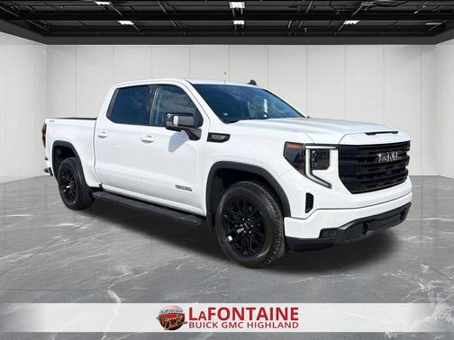 Summit White 2024 GMC Sierra 1500 Elevation