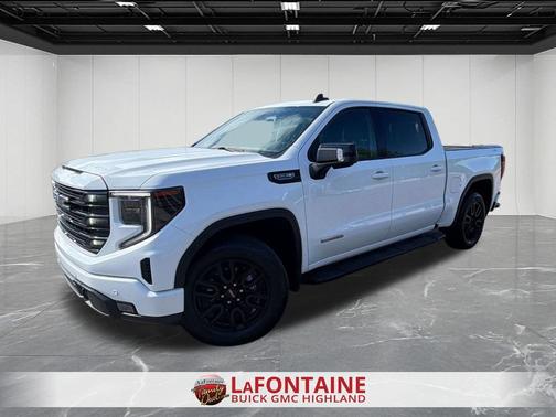 Summit White 2024 GMC Sierra 1500 Elevation