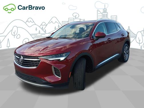 Cinnabar Metallic 2023 Buick Envision Essence