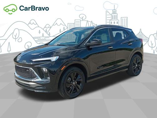 Ebony Twilight Metallic 2024 Buick Encore GX Sport Touring