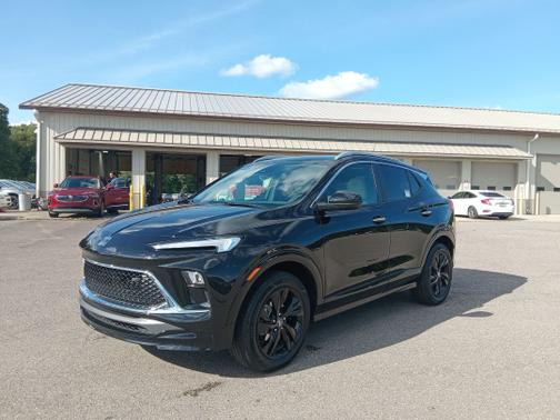 Ebony Twilight Metallic 2024 Buick Encore GX Sport Touring