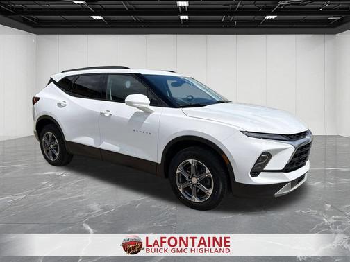 Summit White 2024 Chevrolet Blazer 2LT