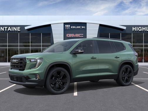 Trailstone Green Metallic 2027 GMC Acadia Elevation, AWD