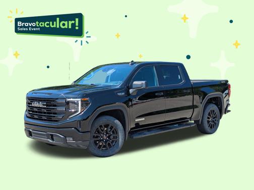 Onyx Black 2023 GMC Sierra 1500 Elevation