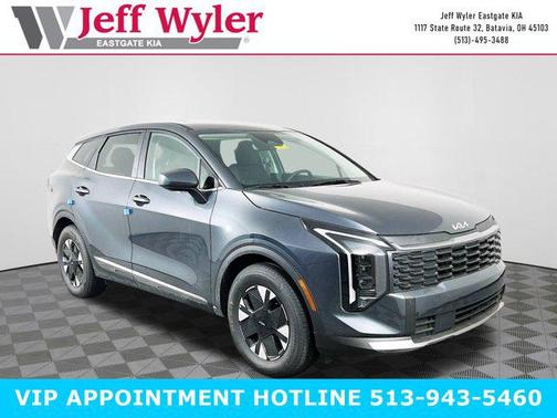 Gravity Gray 2026 Kia Sportage Hybrid LX