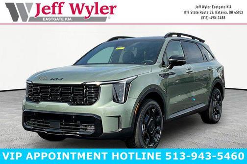 Jungle Green 2026 Kia Sorento SX
