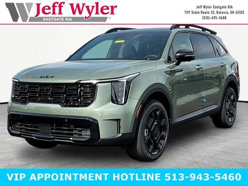 Jungle Green 2026 Kia Sorento SX