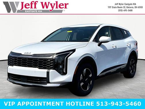Glacial White Pearl 2026 Kia Sportage LX