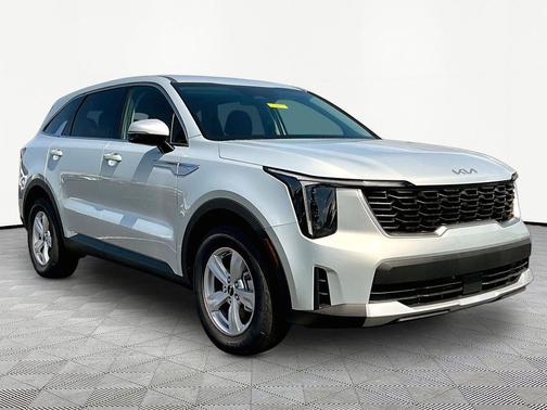 Ivory Silver 2026 Kia Sorento LX