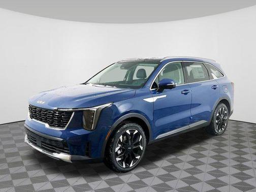 Midnight Lake Blue 2026 Kia Sorento SX