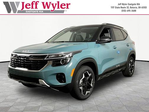 Pluton Blue/Black Roof 2026 Kia Seltos S