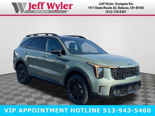 Jungle Green 2026 Kia Sorento SX